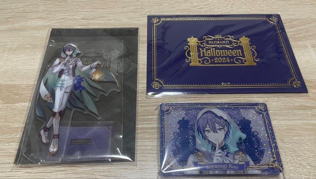 小柳ロウ ハロウィン 2024 にじさんじ ハロウィン 2024 チェキ風